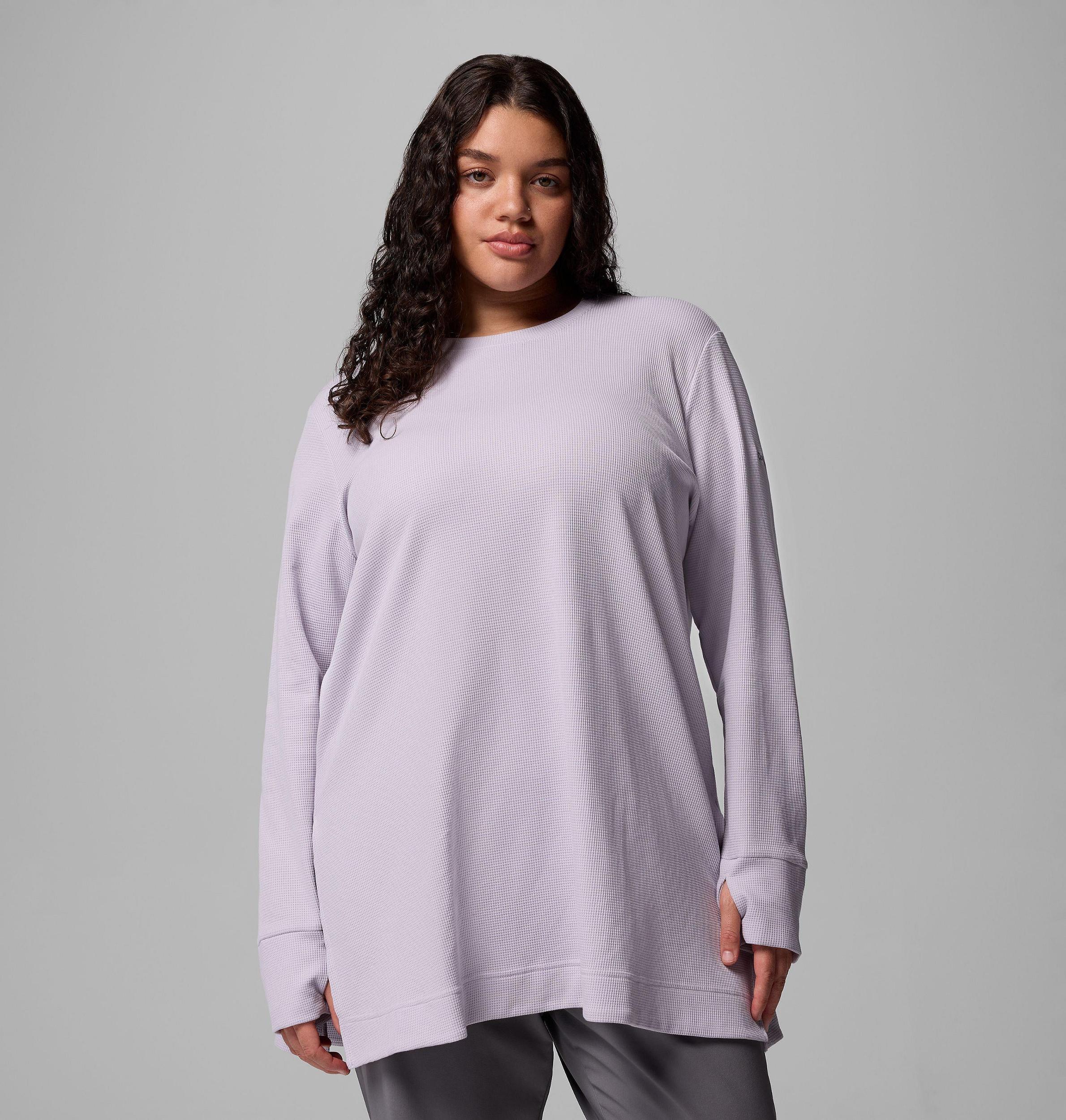 Columbia Womens Holly Hideaway Waffle Tunic - Plus Size- Product Image
