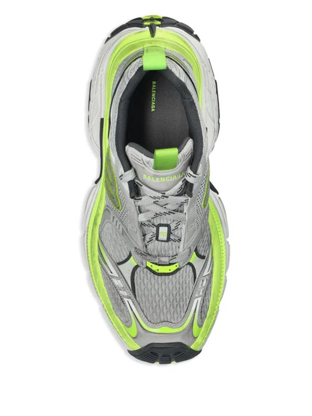 BALENCIAGA Multicolor Mesh And Rubber 6xl Sneakers In Multicolour Product Image