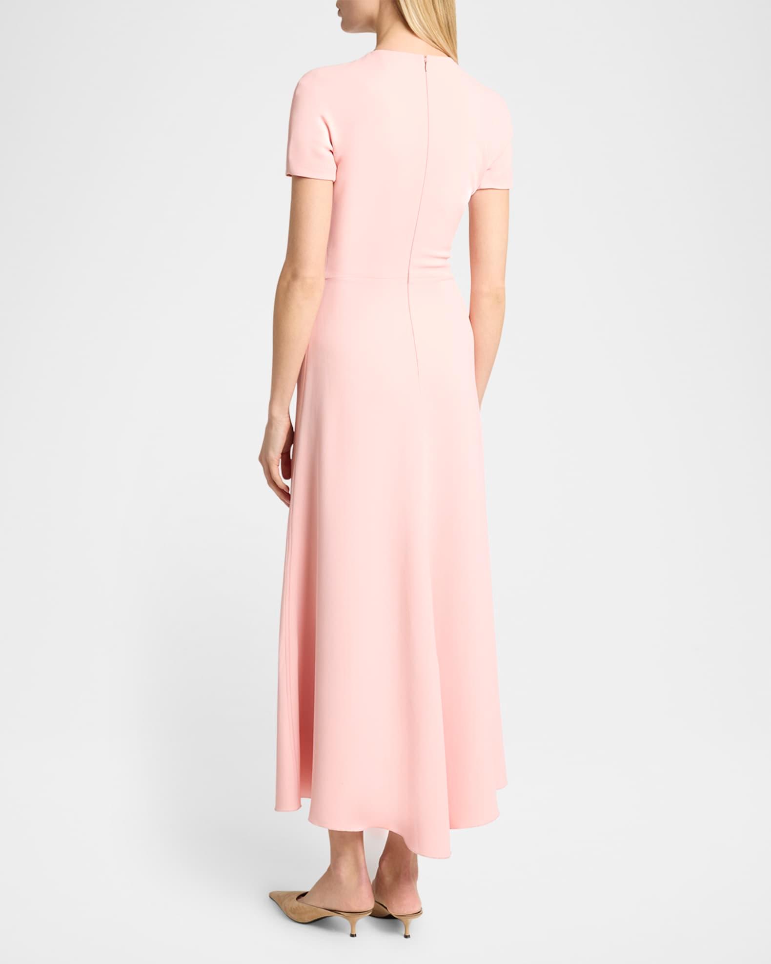 Gathered T-Shirt Midi Dress Product Image