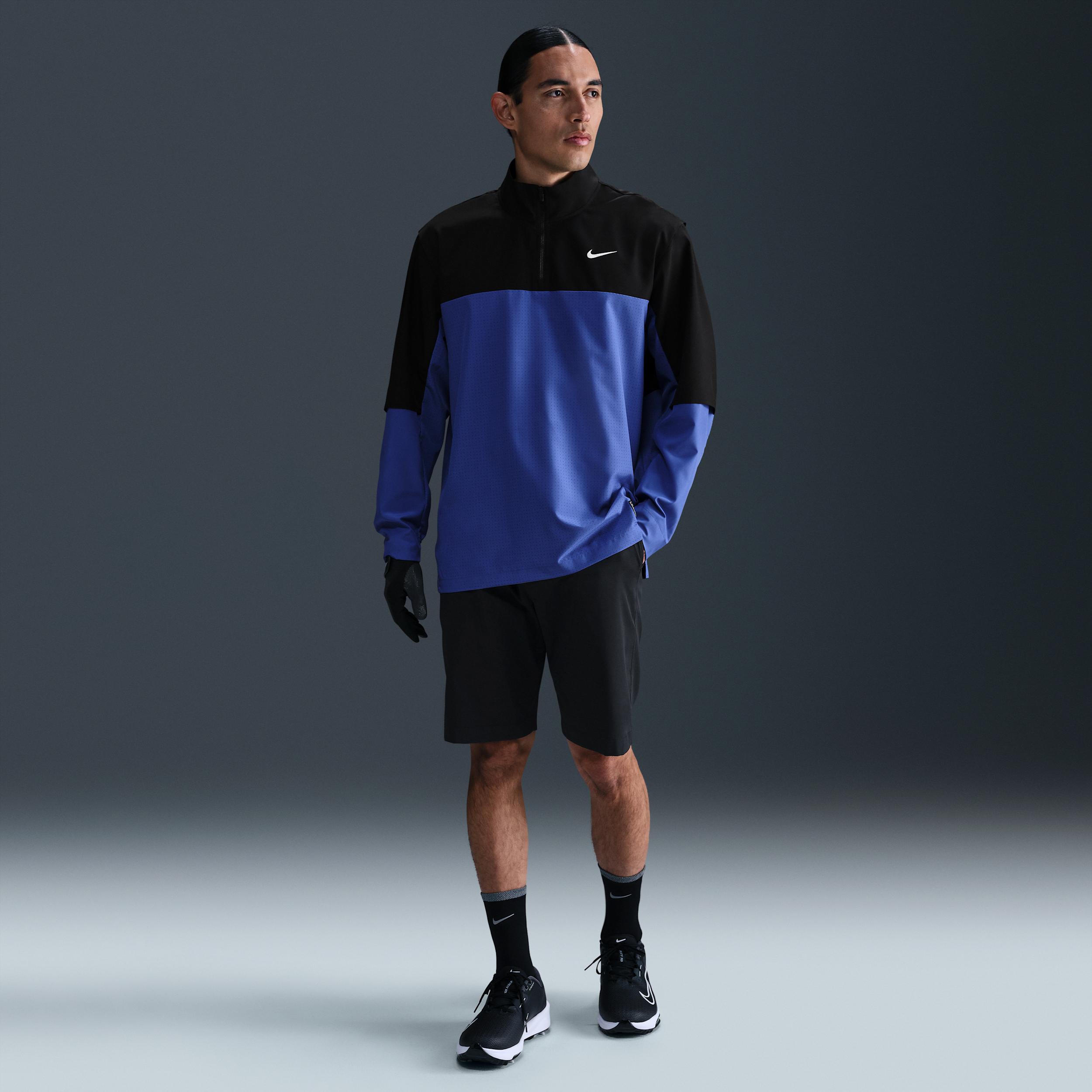 Nike Mens Golf Club Dri-FIT 1/2-Zip Golf Jacket | FQ1155-490 Product Image