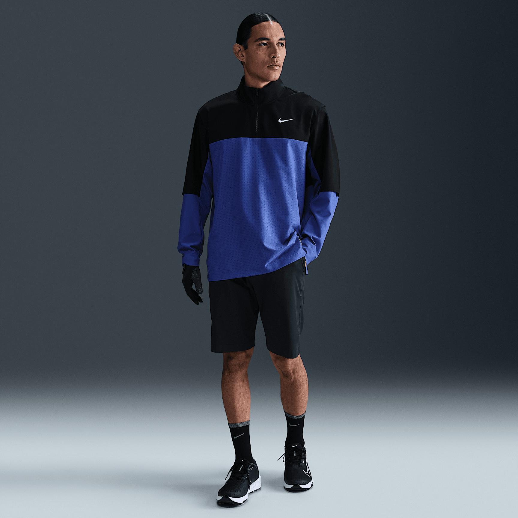 Nike Mens Golf Club Dri-FIT 1/2-Zip Golf Jacket | FQ1155-490 Product Image