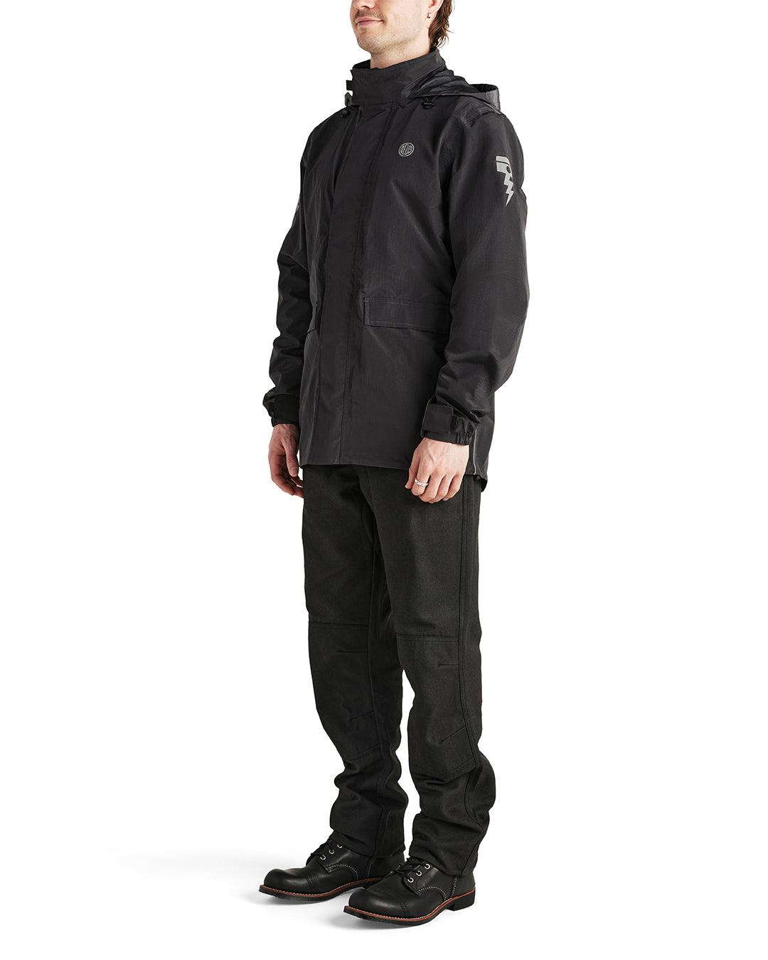 Drizzle Rain Jacket - Black Product Image