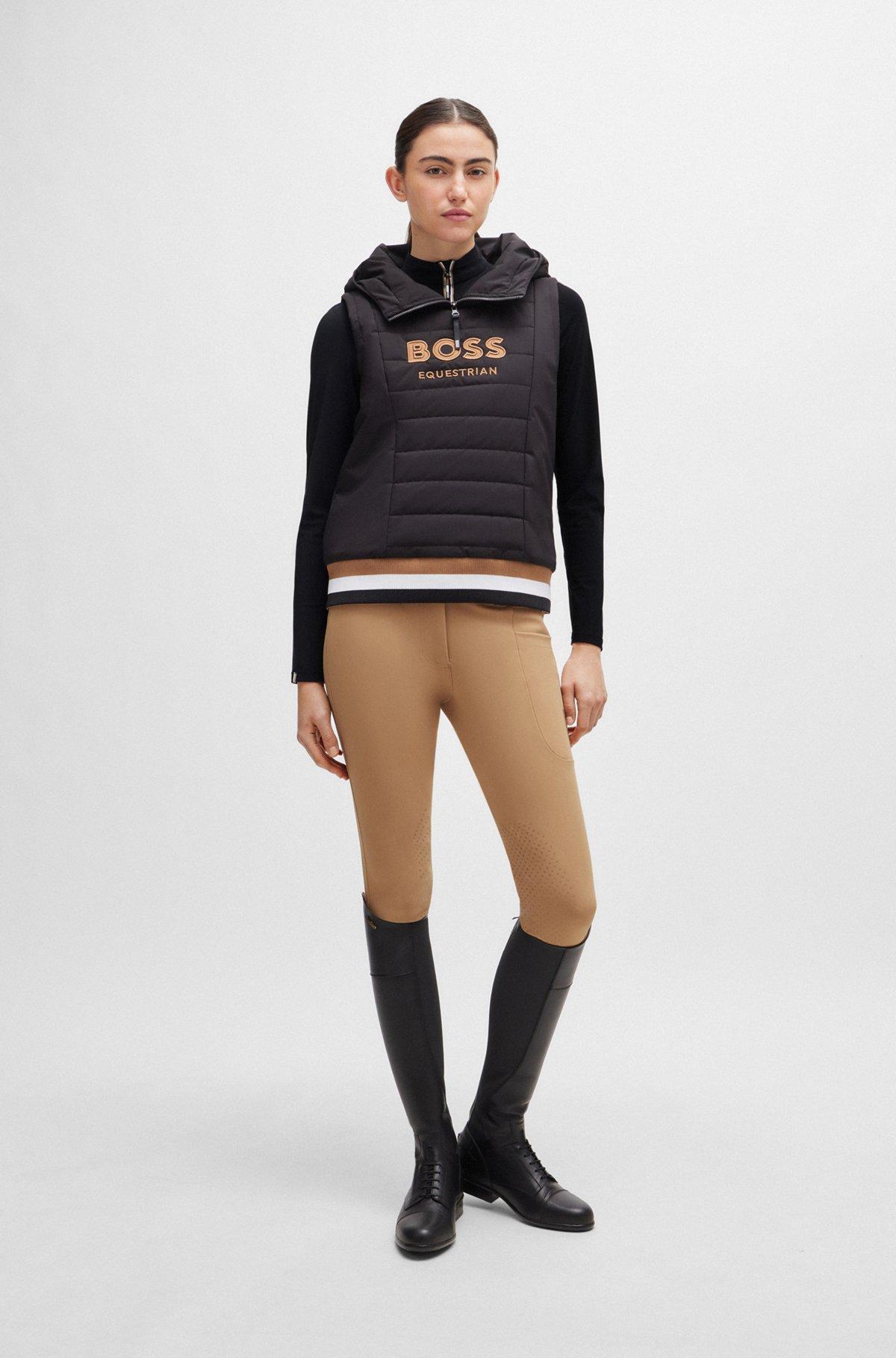 Equestrian show top in super-stretch fabric Product Image