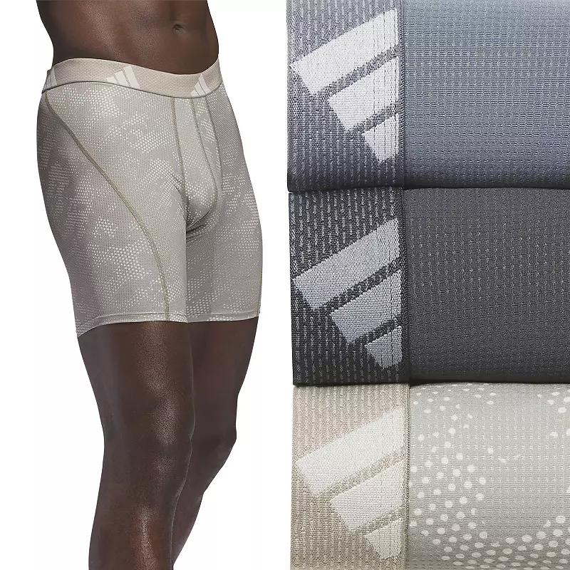 Men's adidas 3-pack Sport Performance Mesh 5" Boxer Briefs,  Product Image
