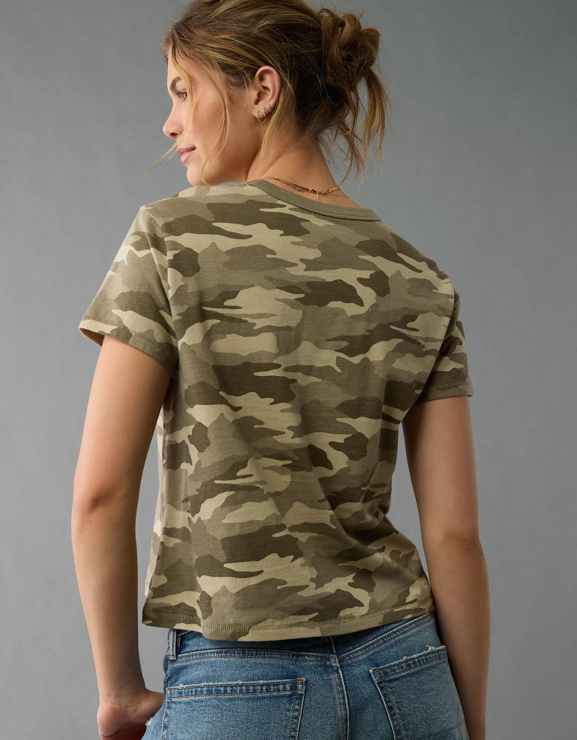 AE Ex-Boyfriend Camo T-Shirt Product Image