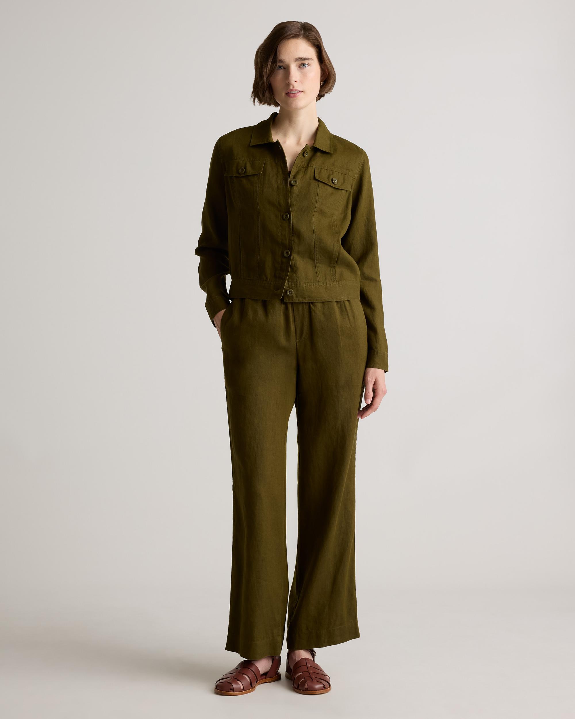 Quince | Women's 100% European Linen Jacket Product Image