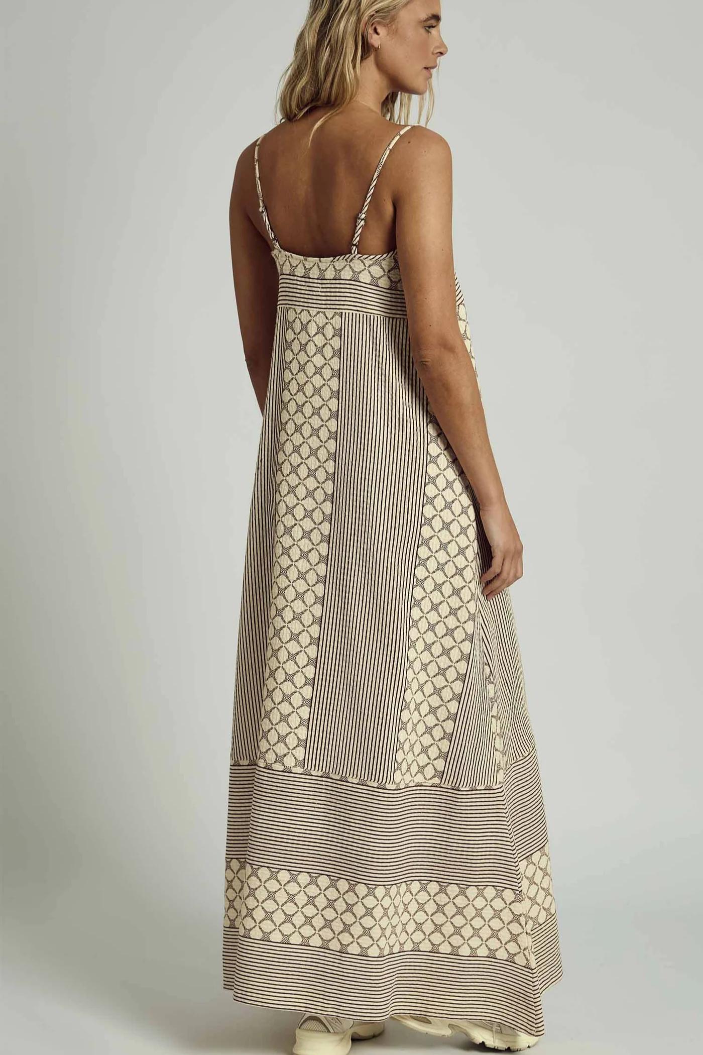 Kinsley Contrast Maxi Dress Product Image