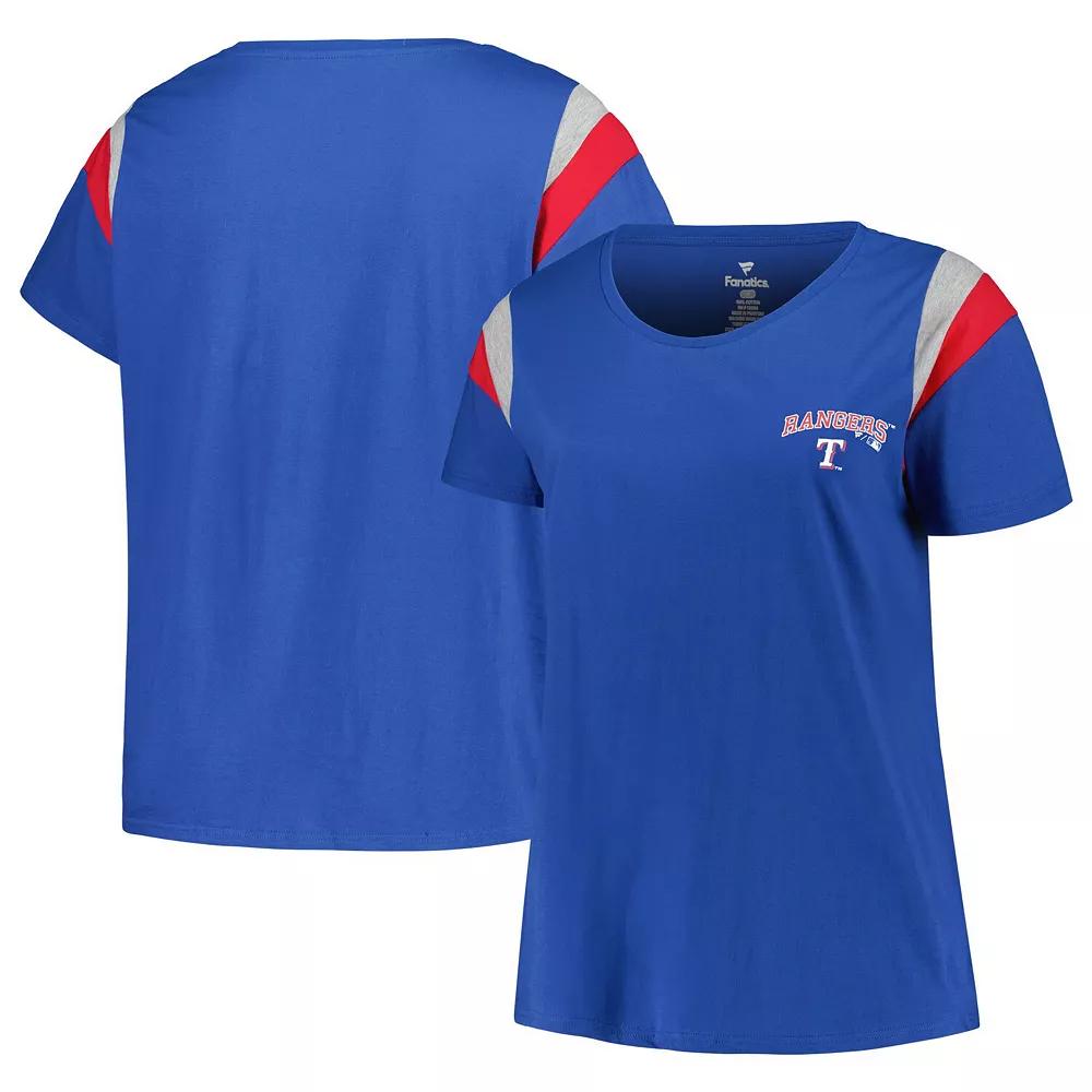 Women's Profile Royal Texas Rangers Plus  Product Image