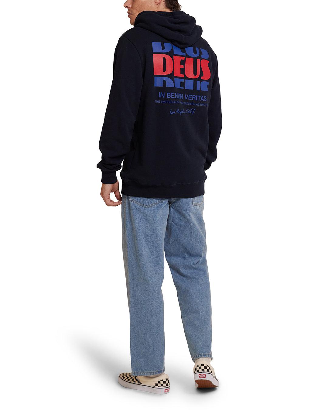 Cruising Deus Hoodie - Navy Product Image