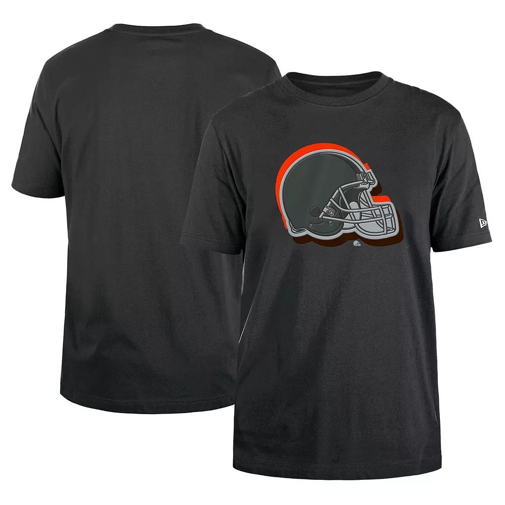 Men's New Era  Charcoal Cleveland Browns 2024 NFL Draft T-Shirt, Size: Large Product Image