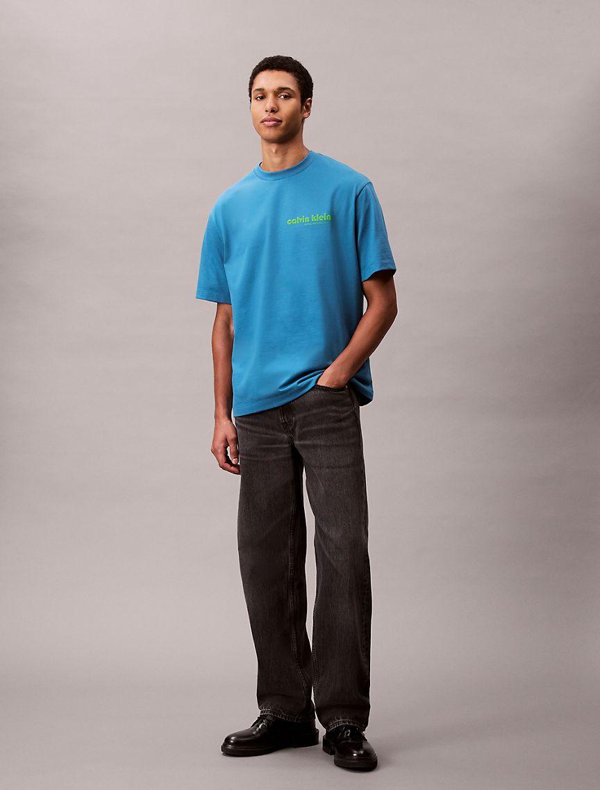 Round Logo Graphic Classic T-Shirt  Product Image