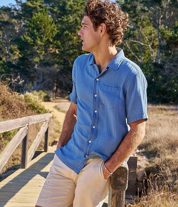 L.L.Bean Cloud Gauze Short Sleeve Woven Camp Shirt Product Image