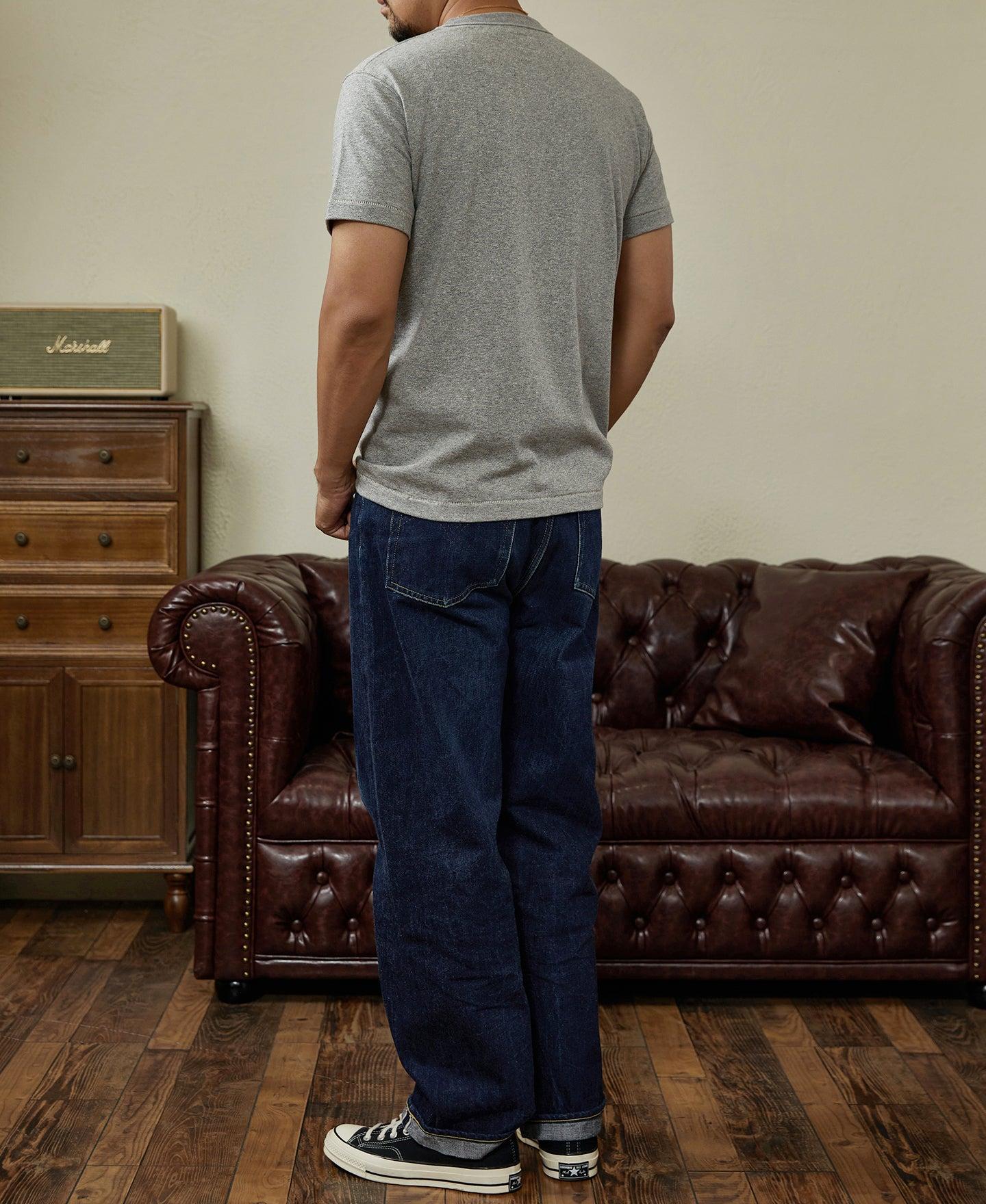 Loopwheel Tubular Athletic T-Shirt - Gray Product Image