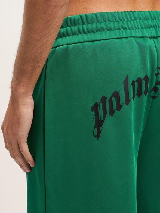 Back Curved Logo Track Shorts Product Image