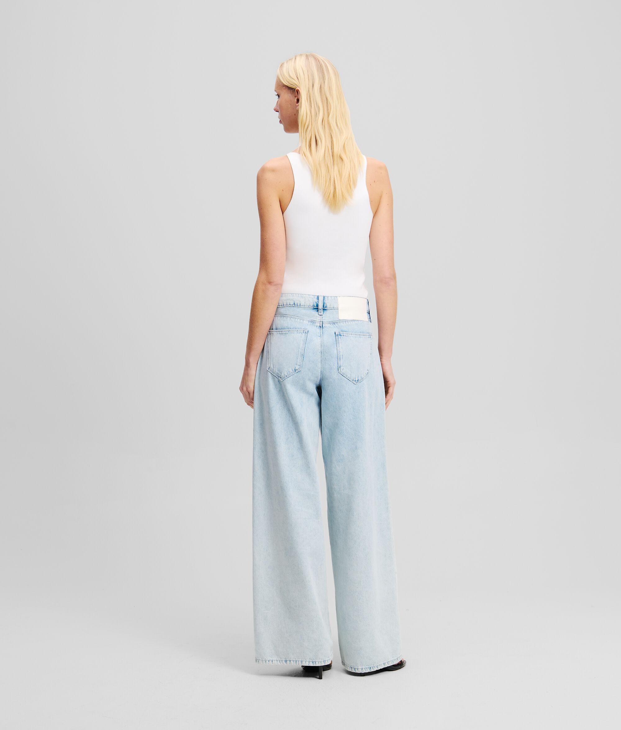 MID-RISE WIDE-LEG JEANS Product Image