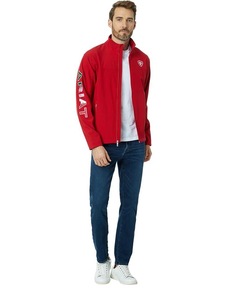 Men&apos;s Water Resistant Soft Shell Open Bottom Jacket (Standard and Big & Tall) Product Image