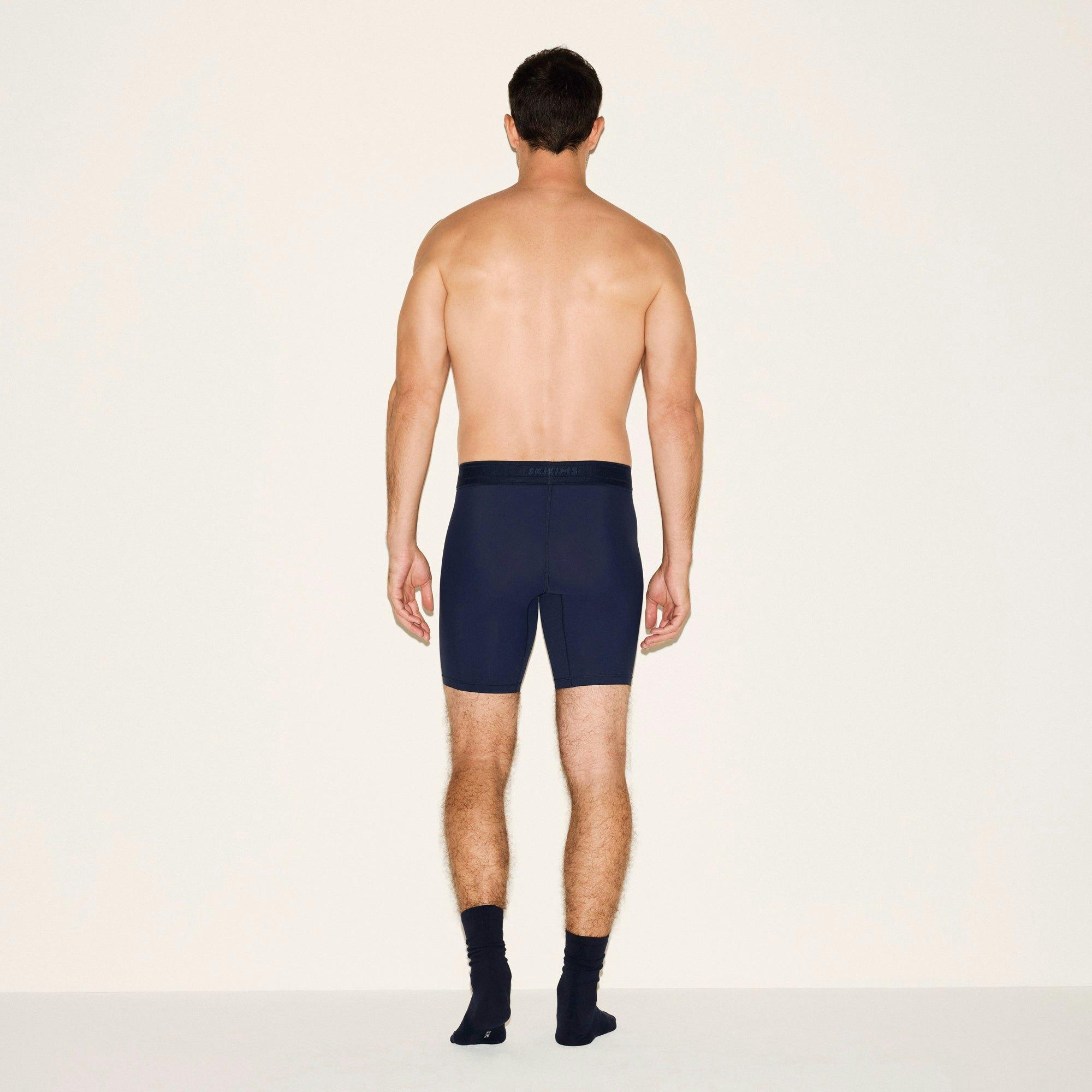 SKIMS SPORT MENS 7" BOXER BRIEF 3-PACK | NAVY SMOKE MULTI Product Image