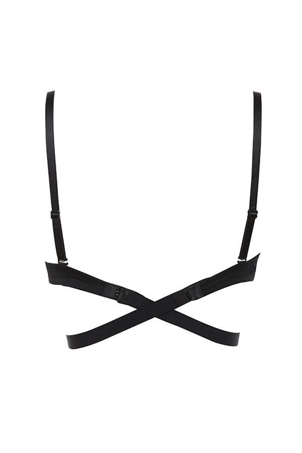 U Bra  multi position adjustable bra - black Product Image