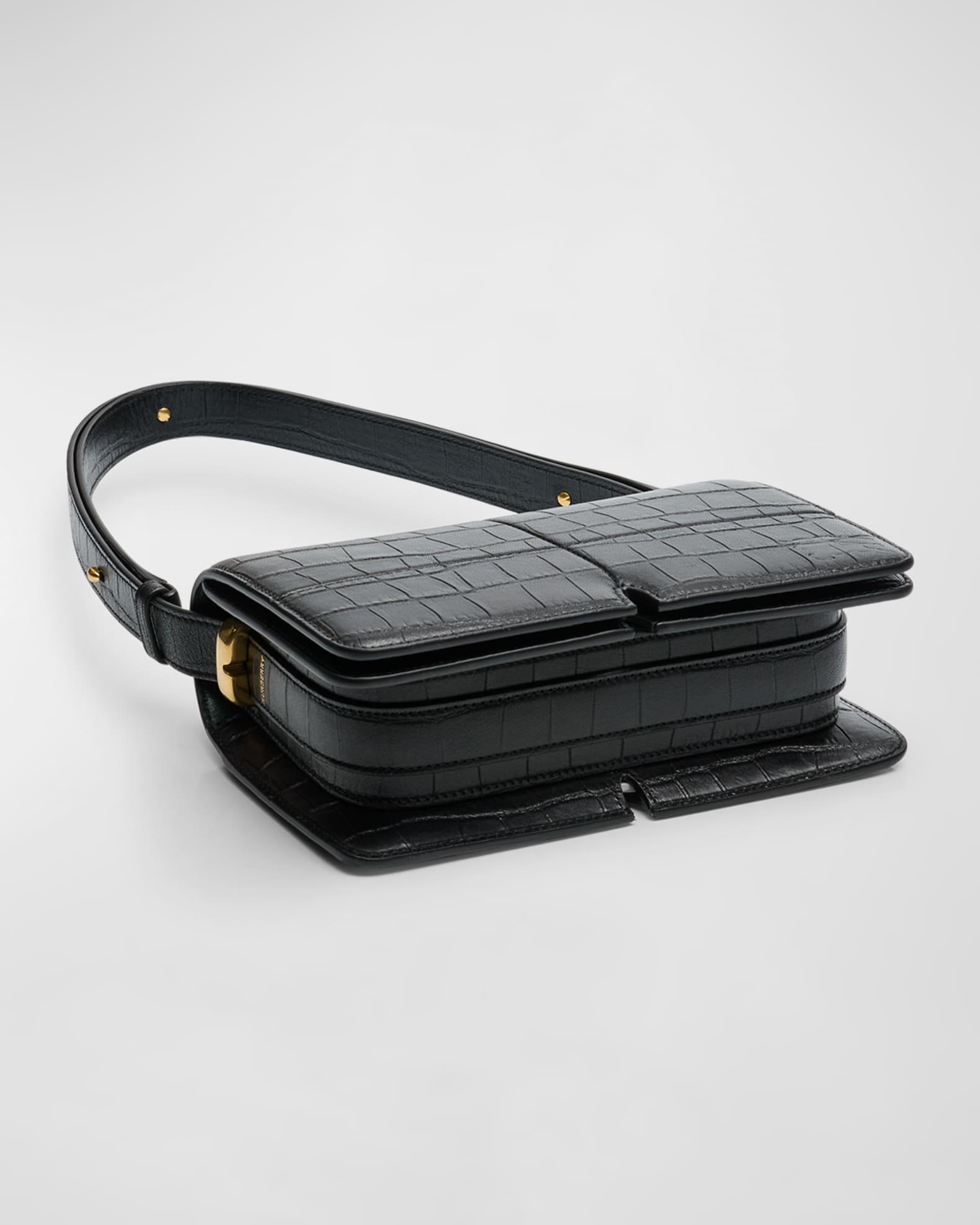 Snip Leather Flap Shoulder Bag Product Image