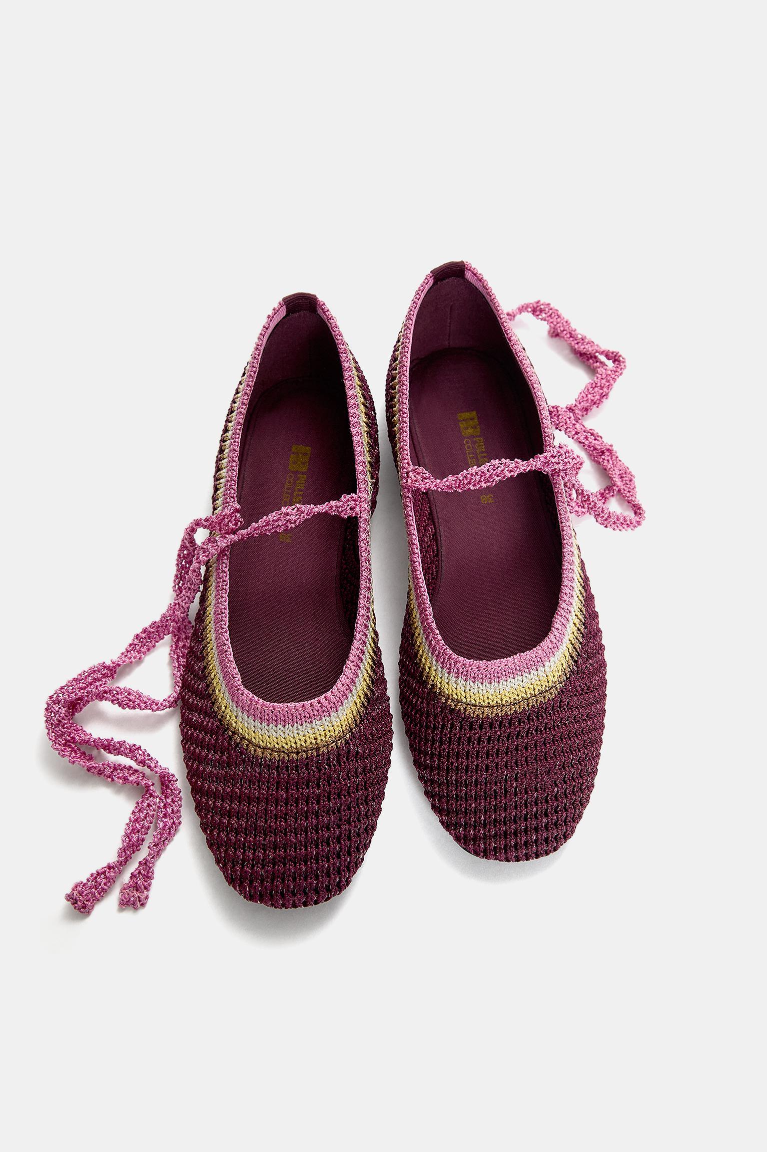 Crochet ballerinas Product Image