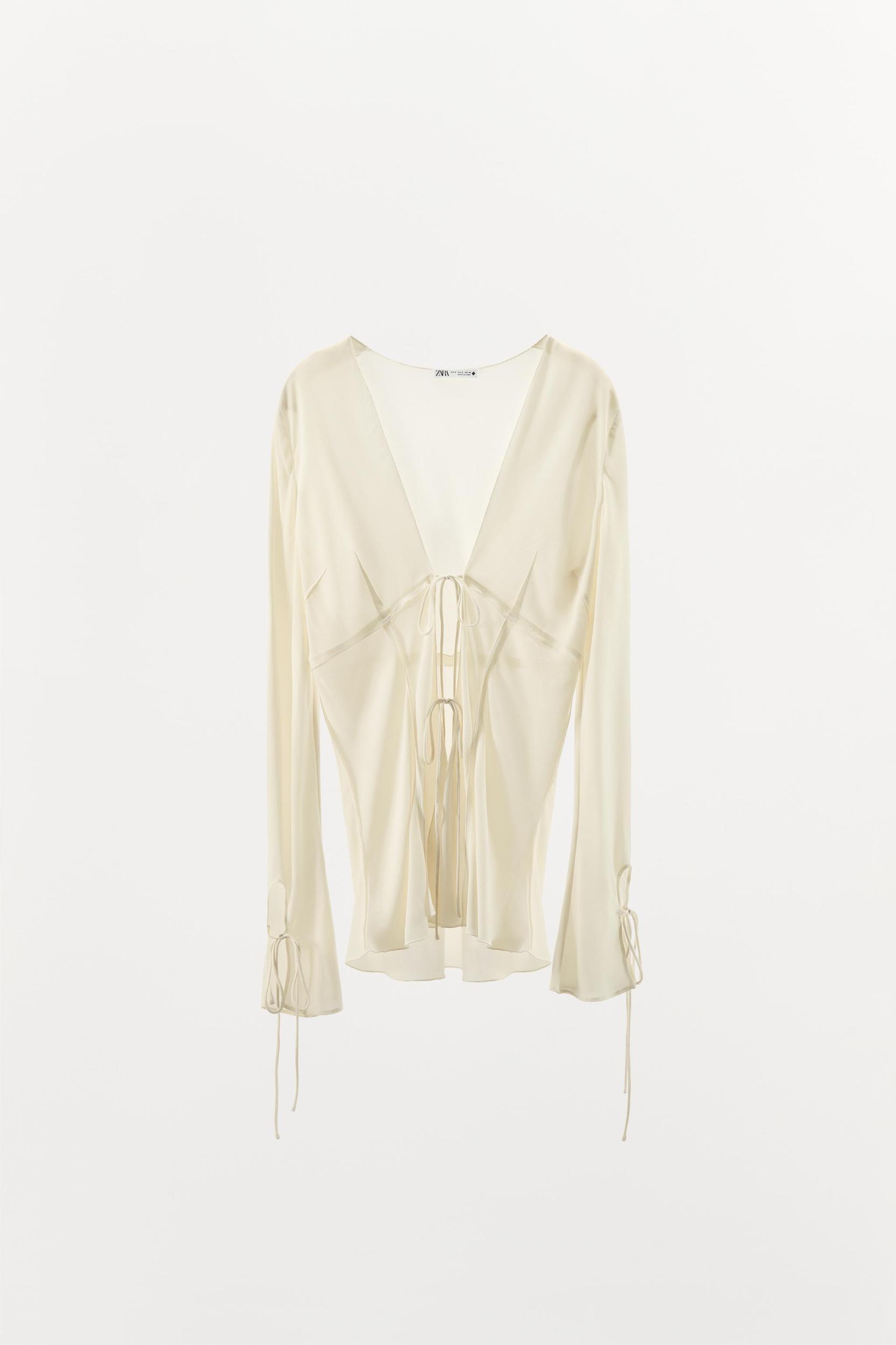 FRONT TIE SHIRT Product Image