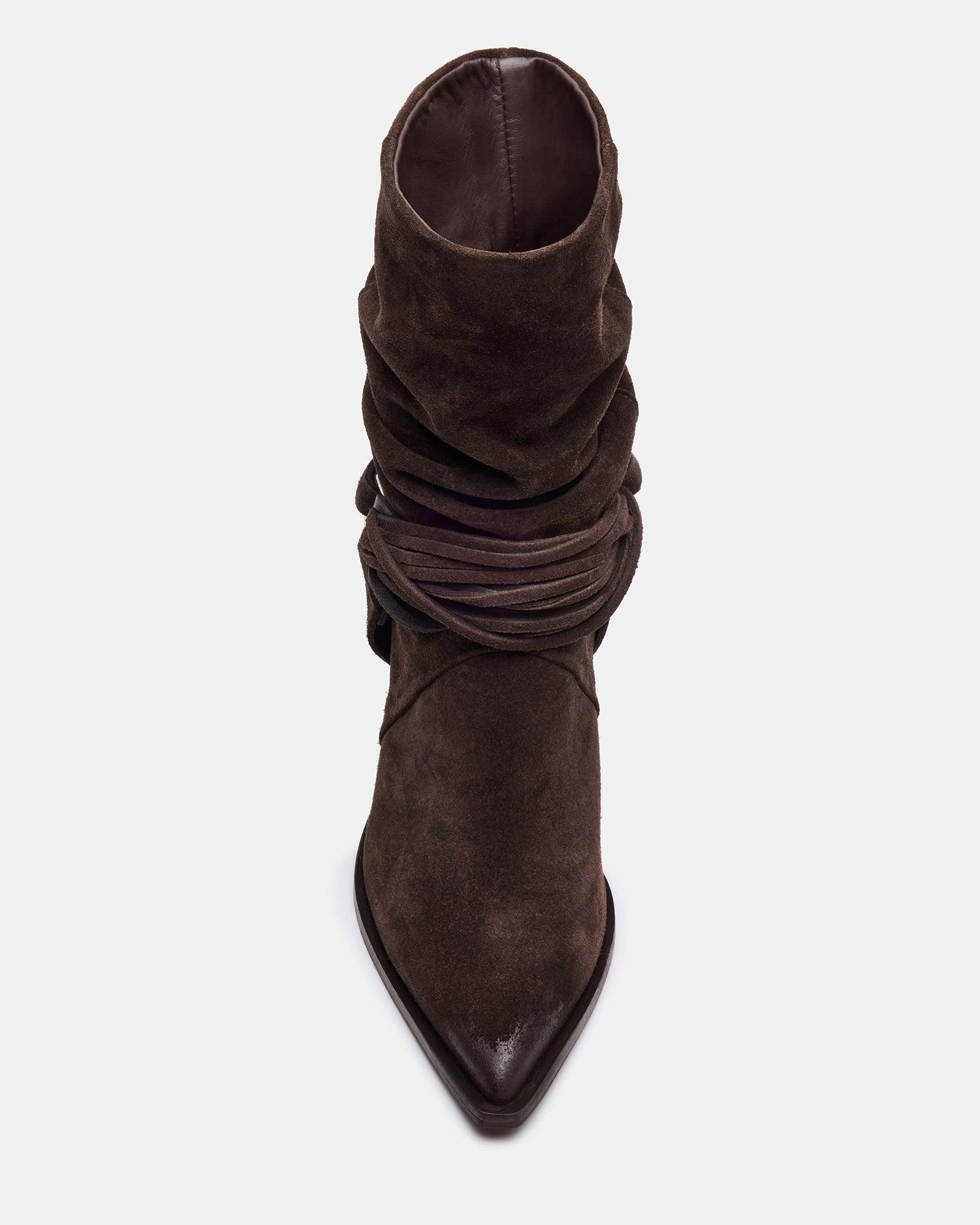 LAUPER DARK TAUPE SUEDE Female Product Image