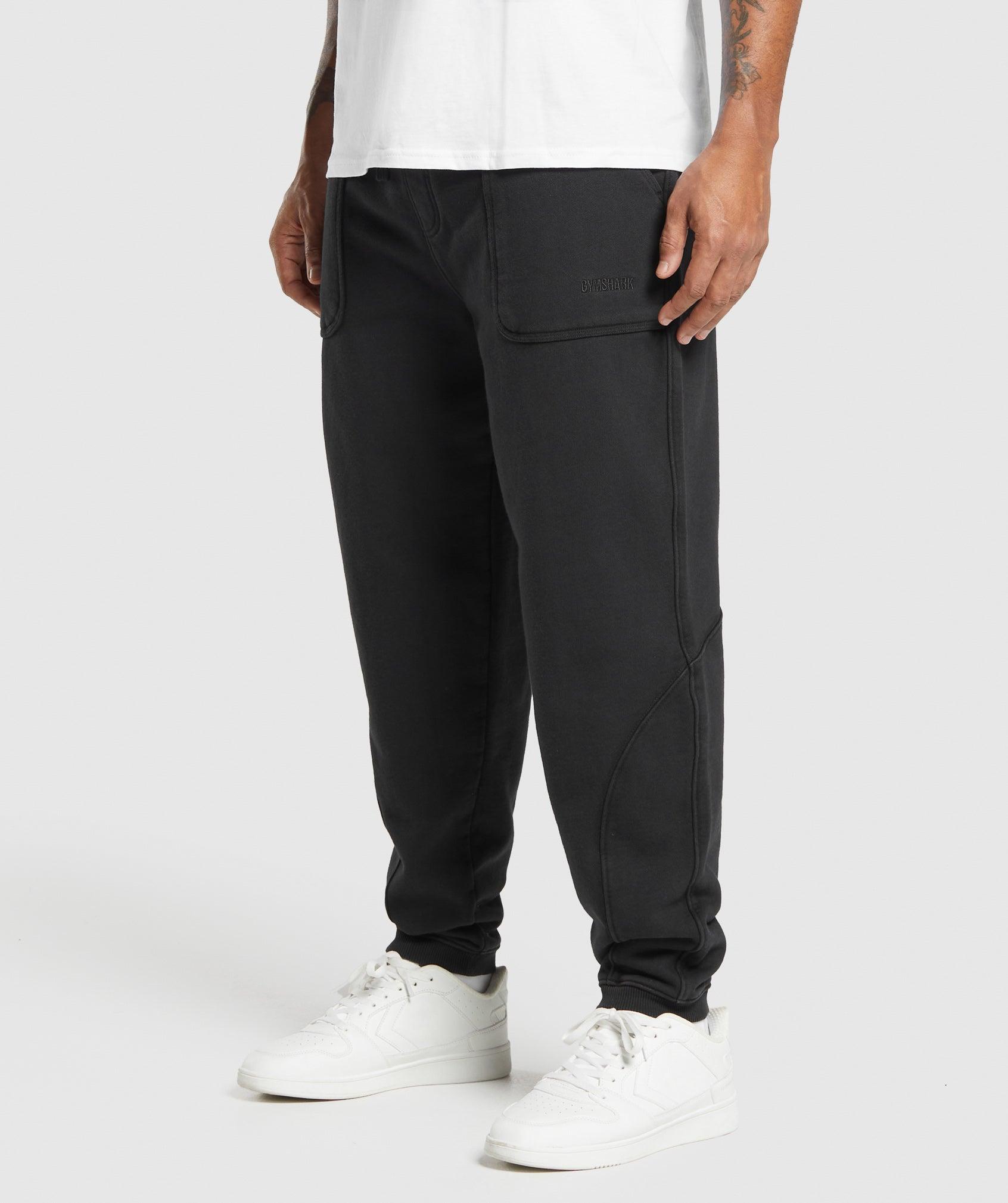 Gymshark Heavyweight Joggers - Black Male Product Image