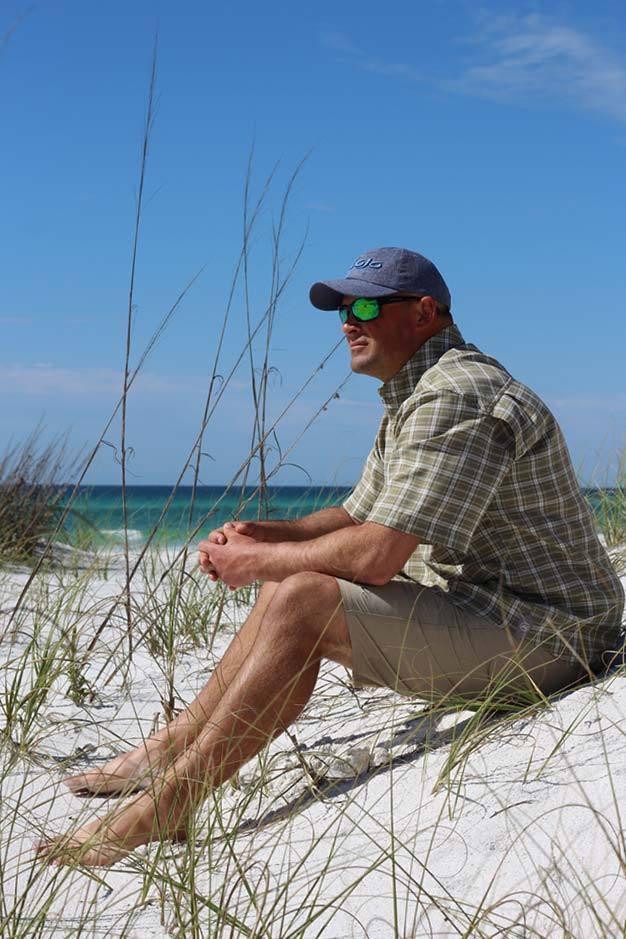 Mojo Sportswear Company Coastal Plaid Short Sleeve Men's Fishing Shirt Product Image