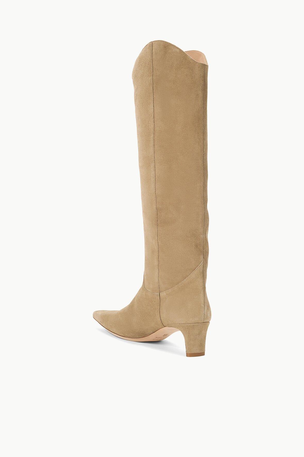 WESTERN WALLY BOOT | DUNE SUEDE Product Image