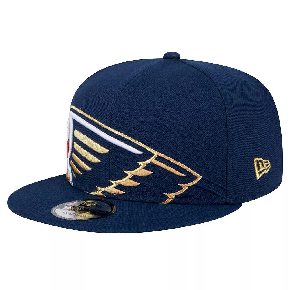 Men's New Era Navy New Orleans Pelicans Sport Night Team Shadow 9FIFTY Snapback Hat, Blue Product Image