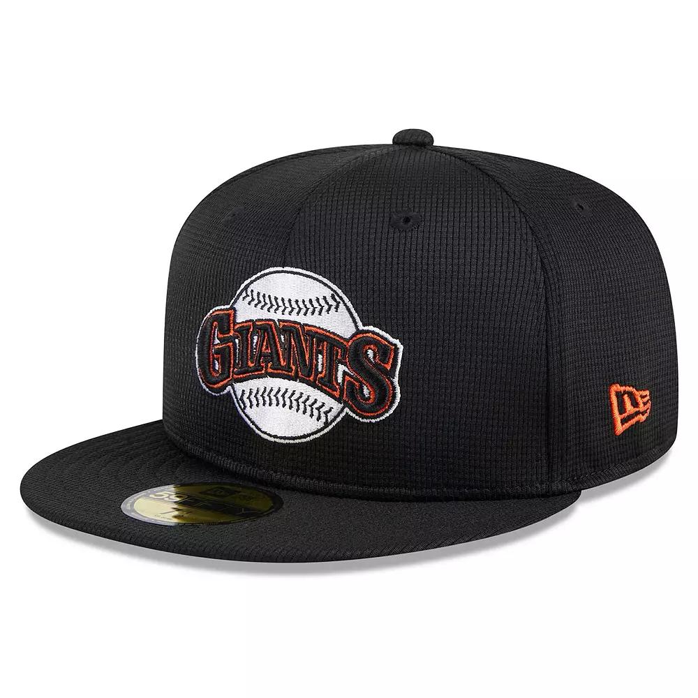 Men's New Era  Black San Francisco Giants 2024 Batting Practice 59FIFTY Fitted Hat, Size: 7 Product Image