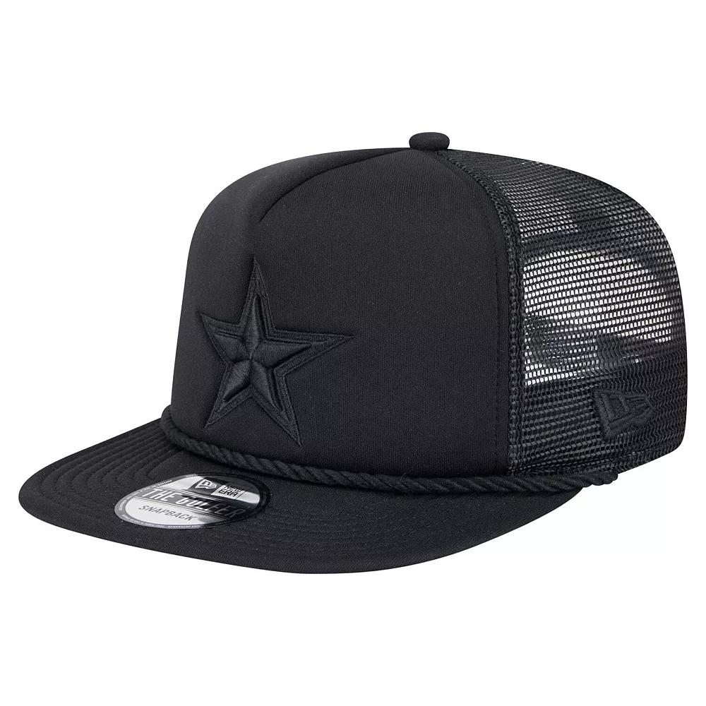 Men's New Era Black Dallas Cowboys Active Tone Golfer Snapback Hat Product Image