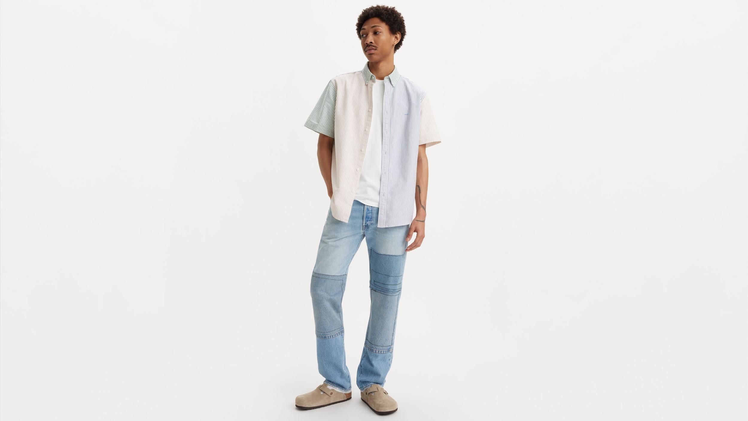 501® Original Fit Patchwork Men's Jeans Product Image