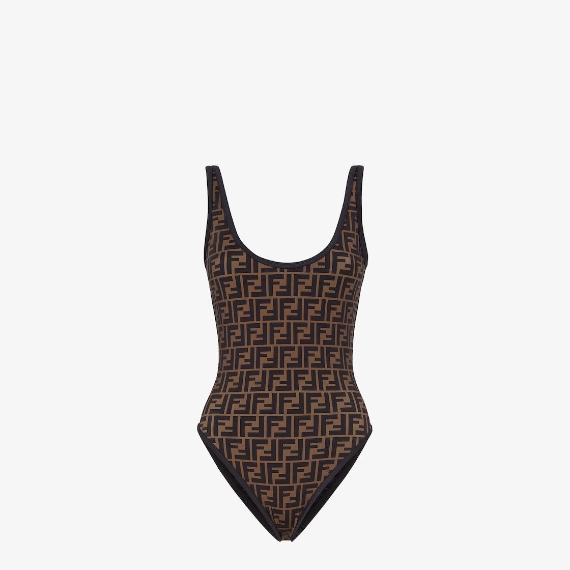 SwimsuitBrown Lycra® reversible bikini Product Image