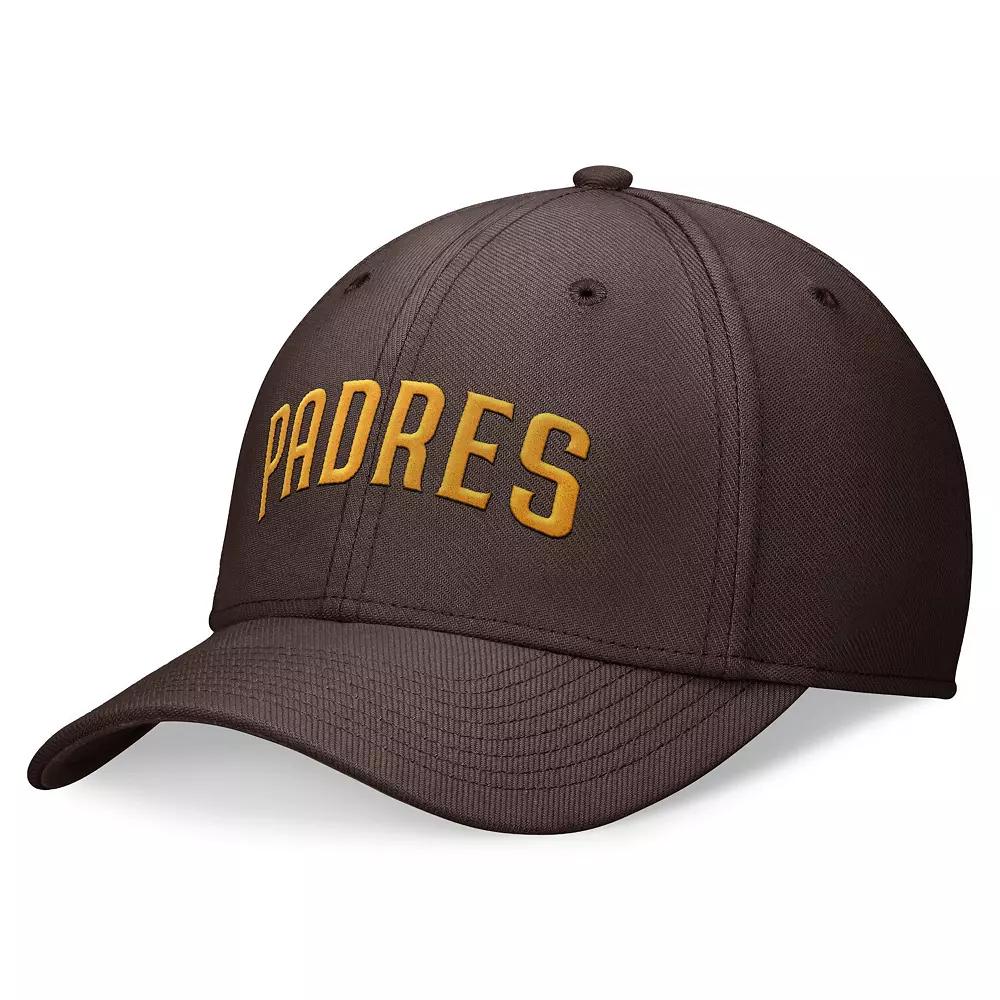 Men's Nike Brown San Diego Padres Performance Flex Hat,  Product Image