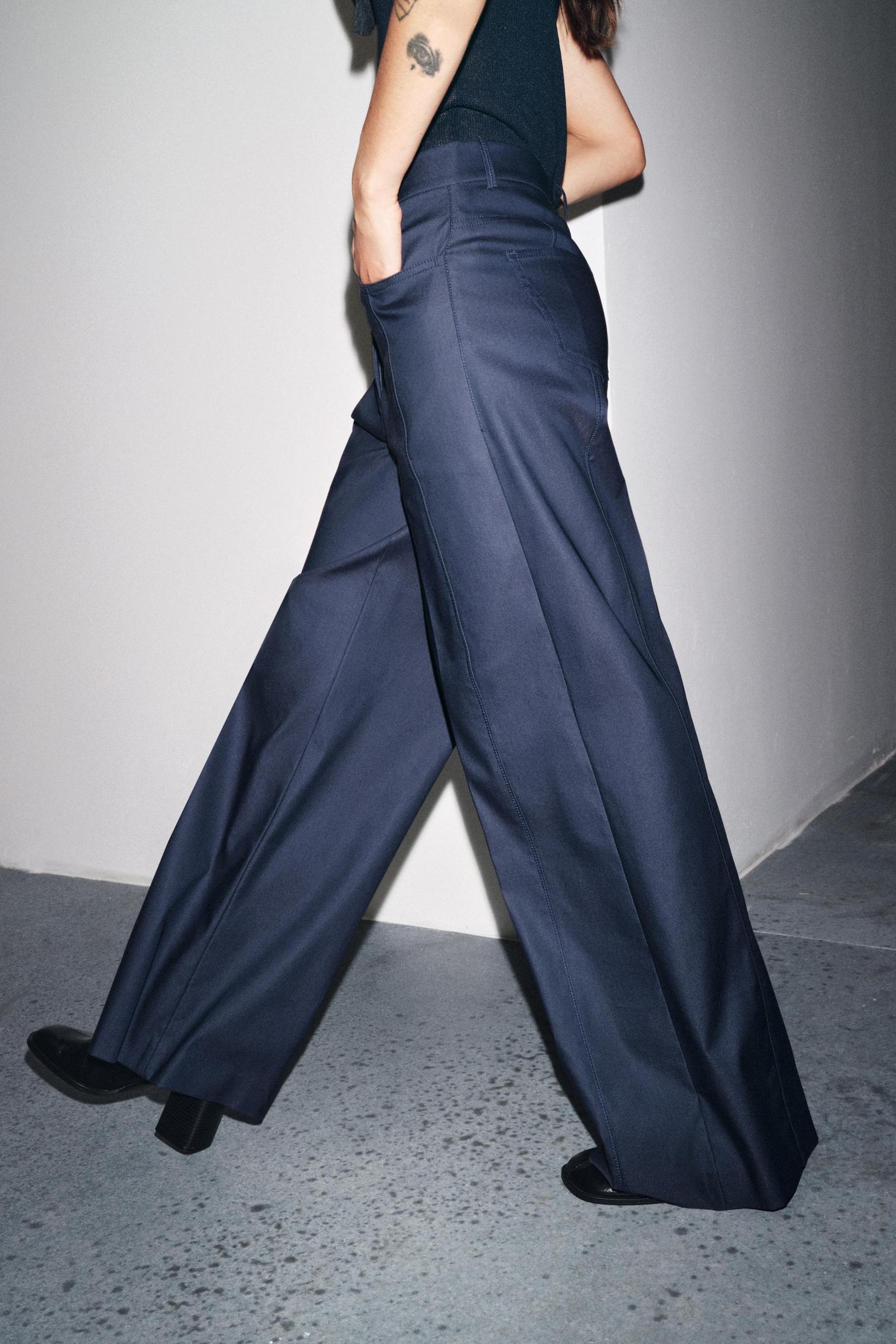 ZW COLLECTION WIDE LEG PANTS Product Image