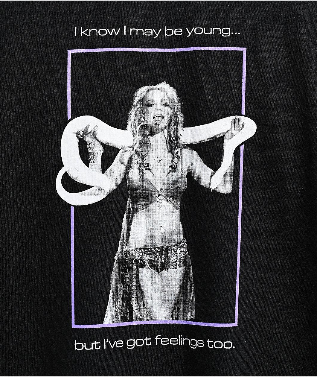 Welcome x Britney Spears Princess Black T-Shirt Product Image