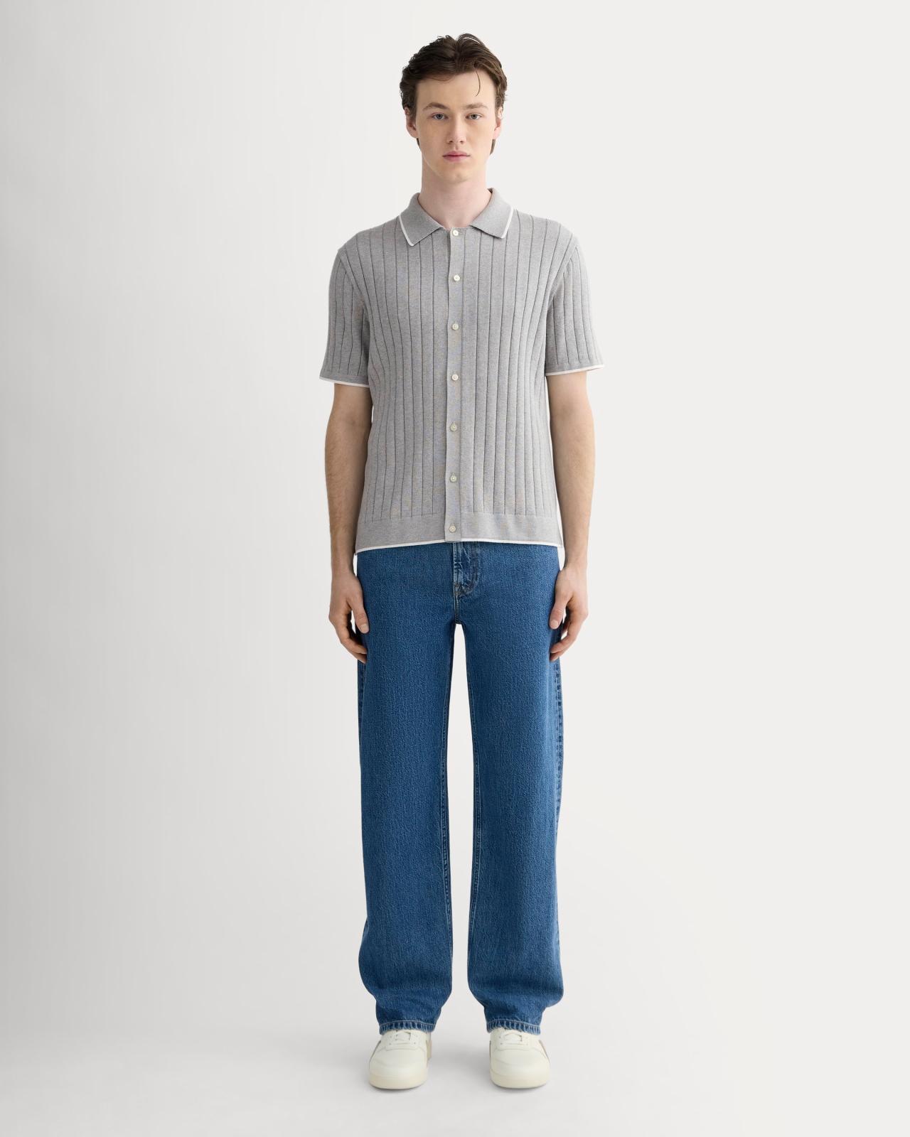 The No-Sweat Button-Down Polo Product Image