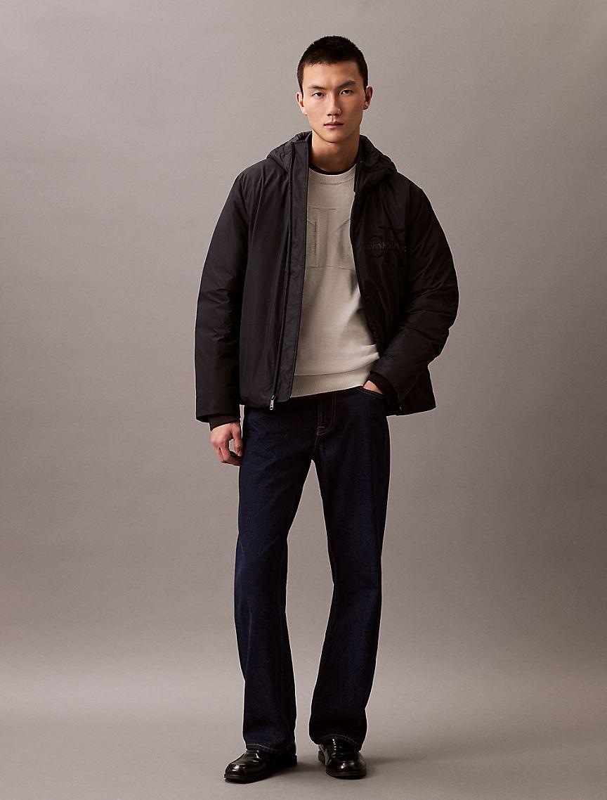 Crinkle Nylon Puffer Jacket Product Image