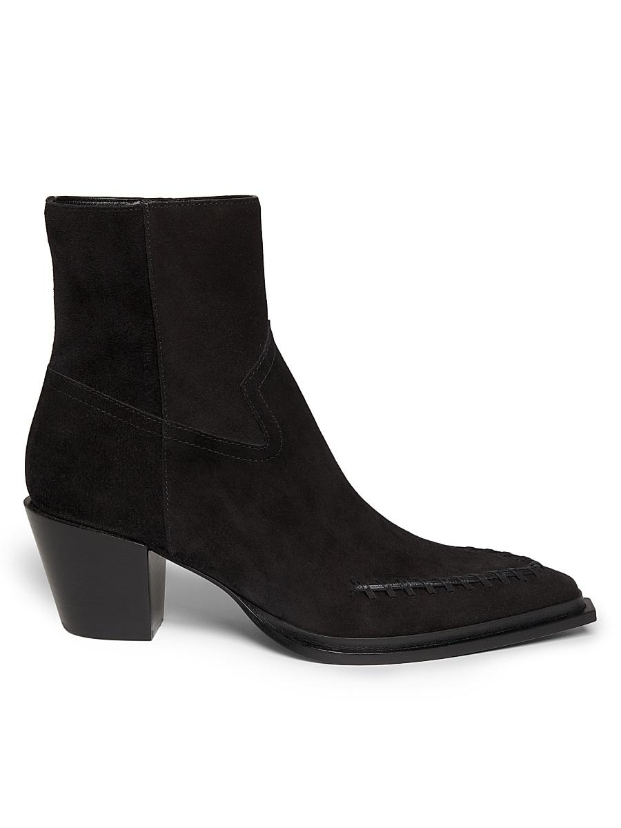 Womens Cece 60MM Velvet Suede Ankle Boots Product Image