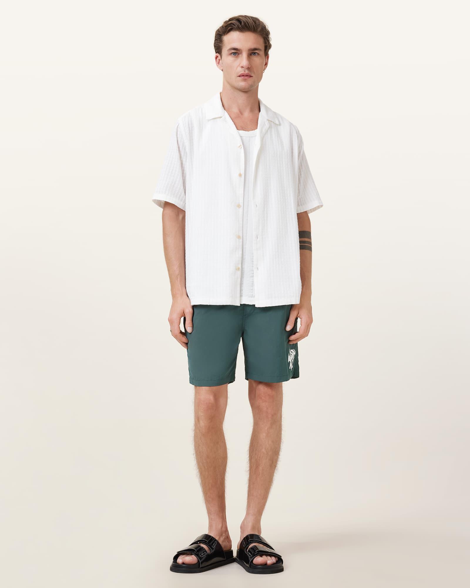 Orlando Slim Fit Printed Swim Shorts Product Image