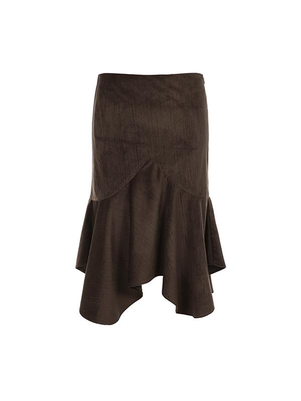 Design Irregular Maxi Skirt Product Image