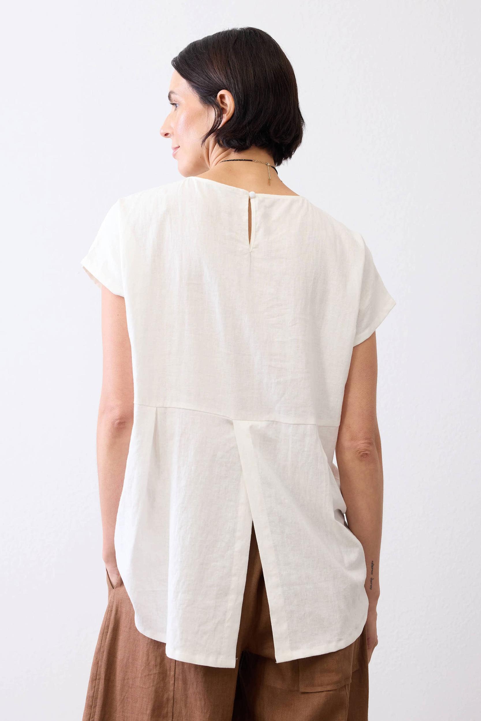 Breath of Fresh Air Linen Top 2.0 Product Image