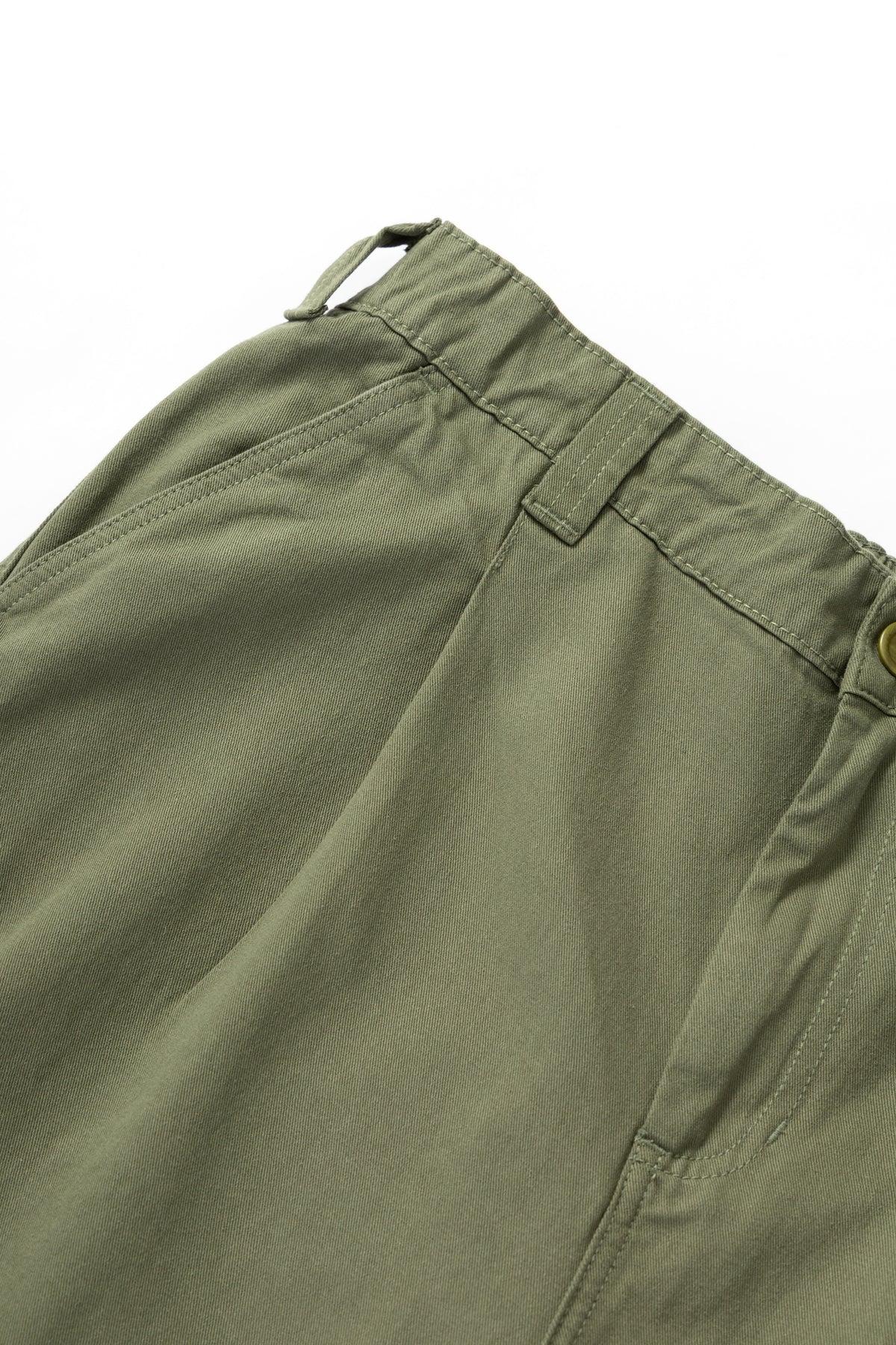 Drill Waiters Pant - Olive Product Image