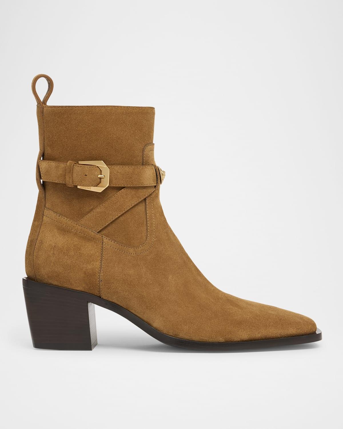 Men's Medusa Suede Booties Product Image