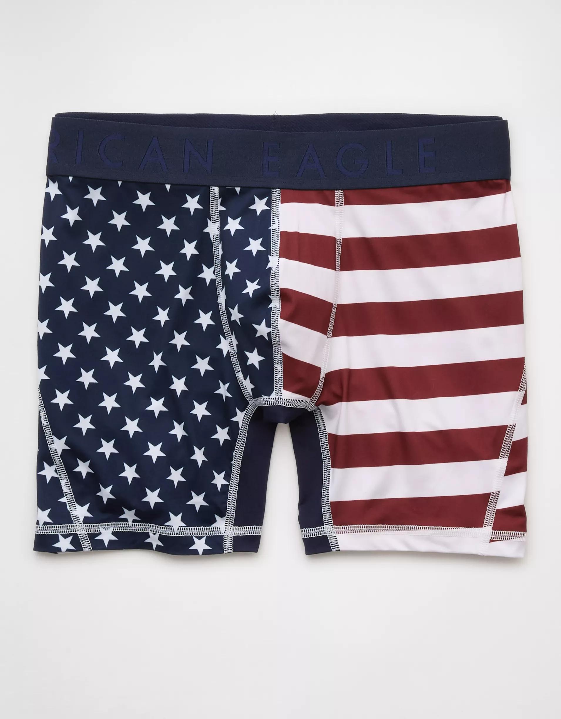AEO Men's Mushrooms 6" Flex Boxer Brief Product Image