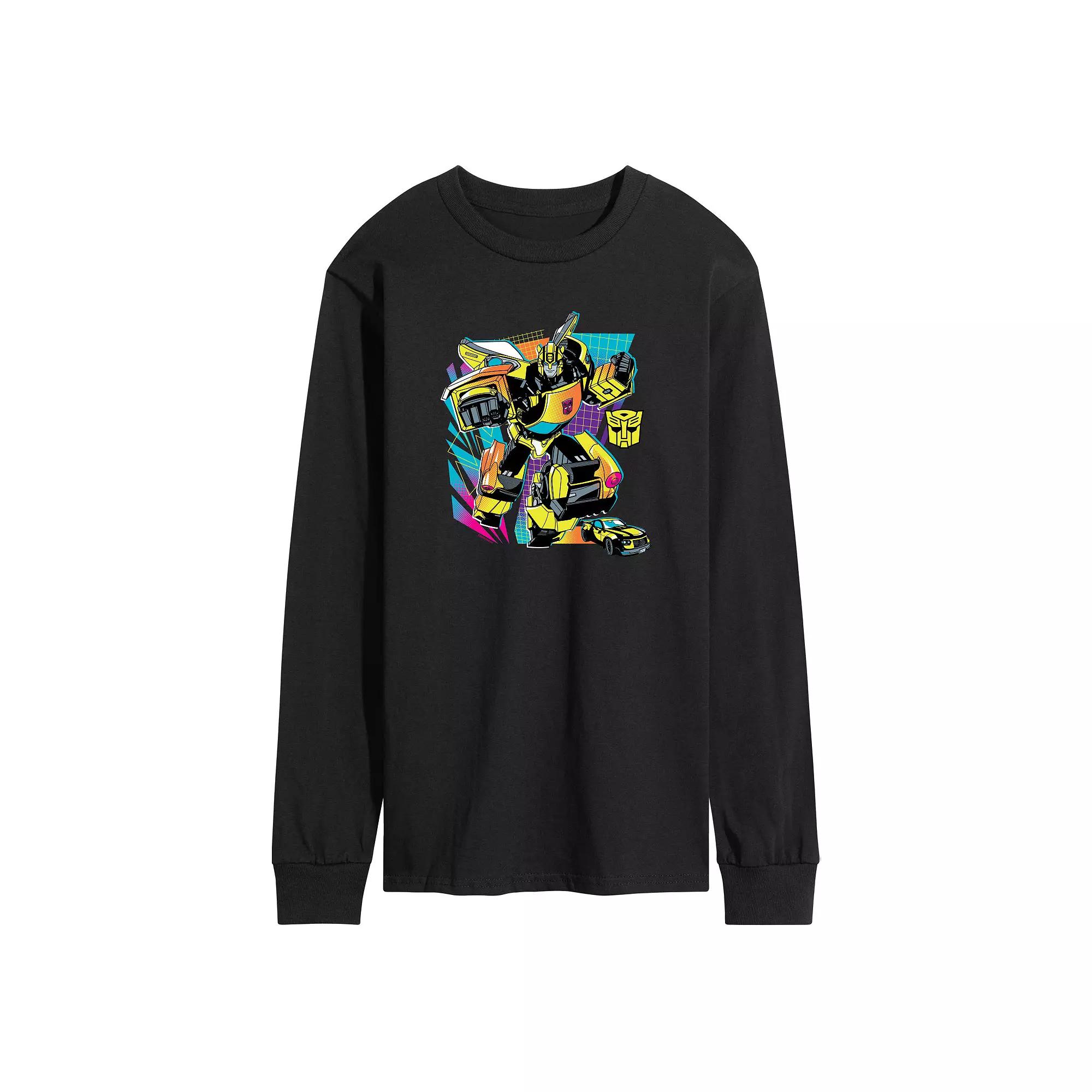 Disney's Mickey Mouse Men's Happy Halloween Long Sleeve Graphic Tee,  Product Image