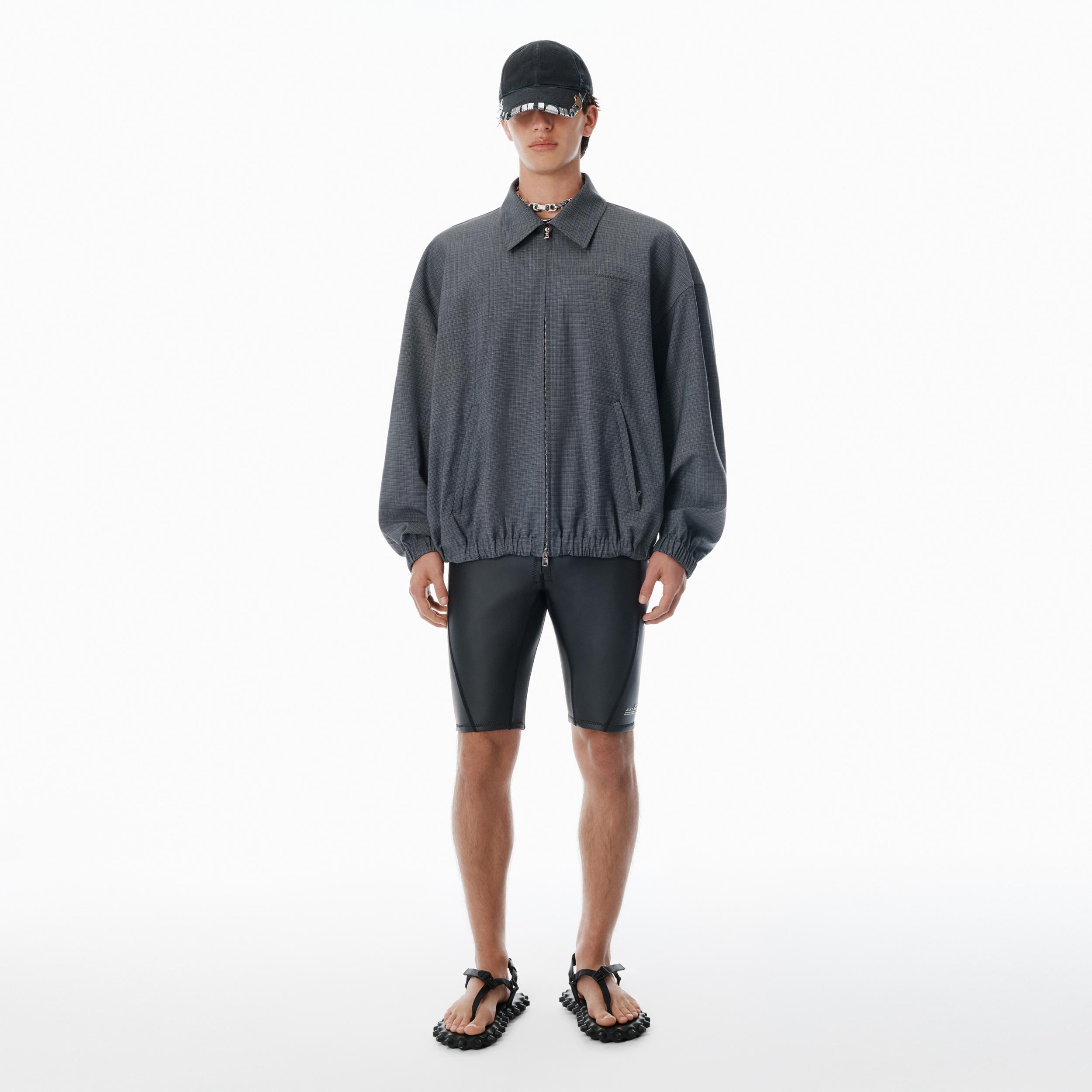 Dark Grey Logo Track Jacket  Product Image