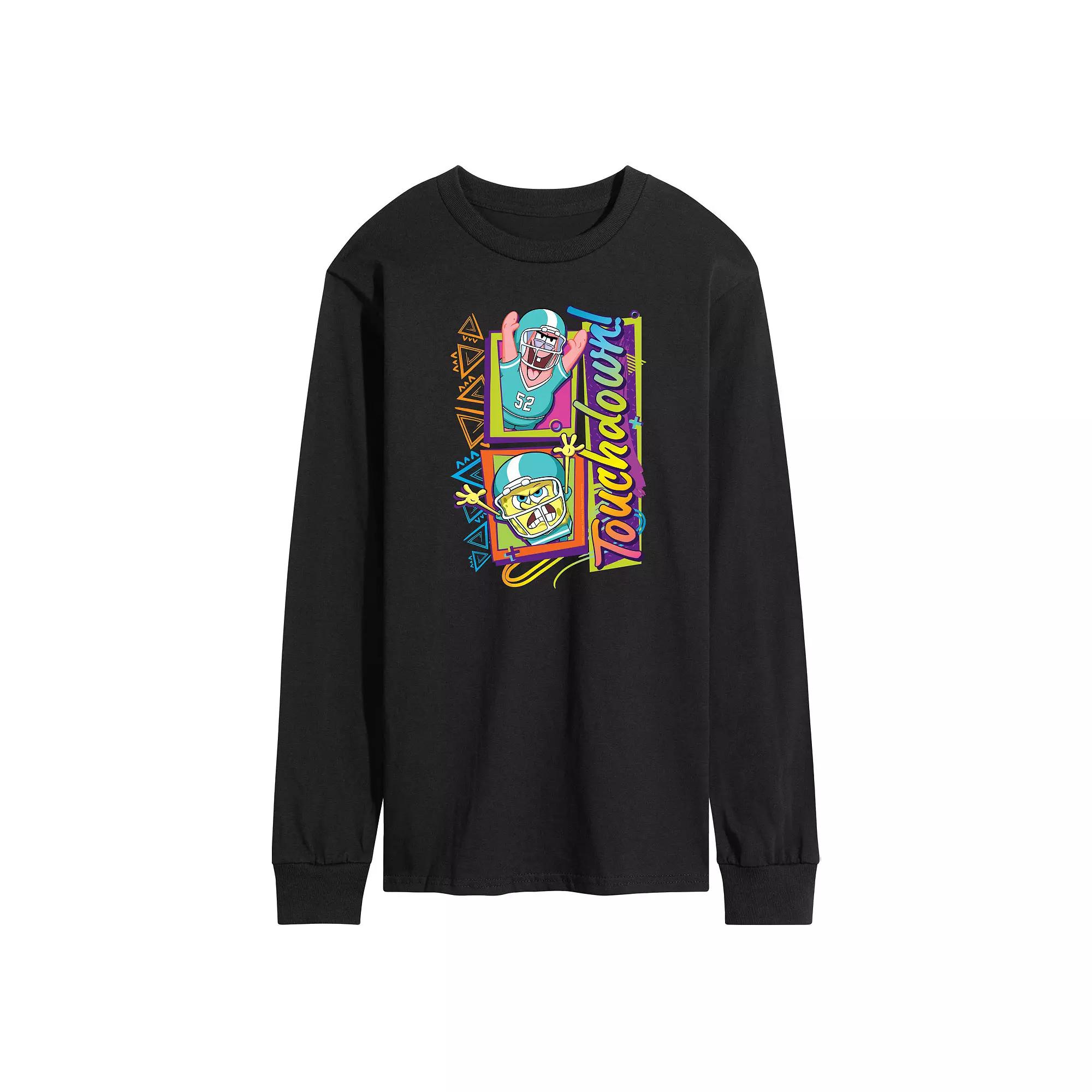 Men's SpongeBob SquarePants Touchdown Tee,  Product Image