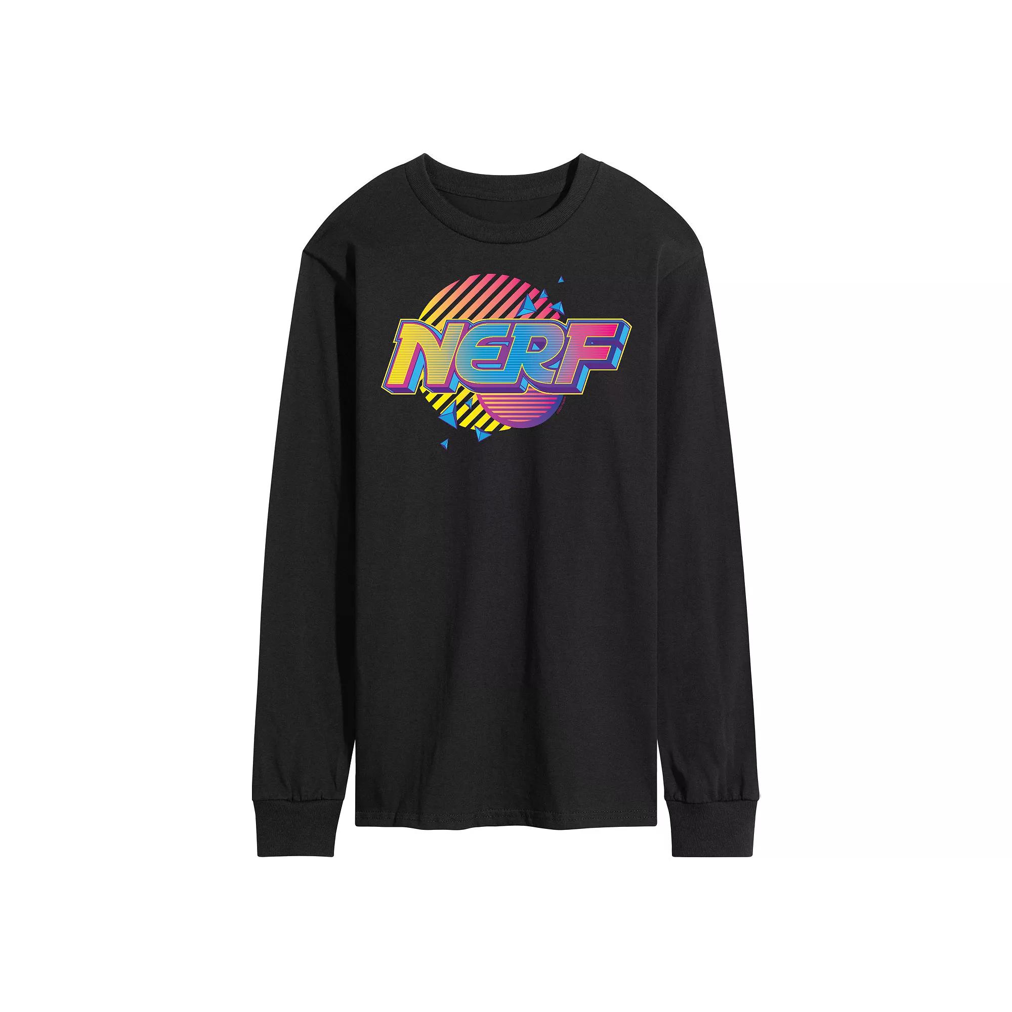 Men's Nerf 90s Long Sleeve Graphic Tee,  Product Image